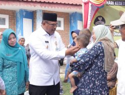 Melayani dengan hati menjadi fokus Pj Gubernur Safrizal dalam rangka peringatan HKSN 2023.