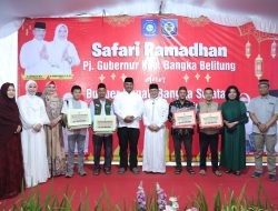 Kebersamaan dan Solidaritas, Kunci Utama Safari Ramadhan Pj Gubernur di Bangka Selatan