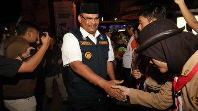Dalam Patroli Bersama Forkopimda, Pj Gubernur Safrizal Pastikan Malam Takbiran Berlangsung Aman dan Tertib