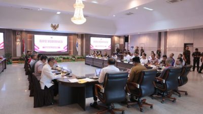 Pj Gubernur Safrizal Hadiri Rapat Koordinasi Tata Kelola Benda Sitaan Perkara Tindak Pidana Korupsi di Wilayah IUP PT Timah Tbk