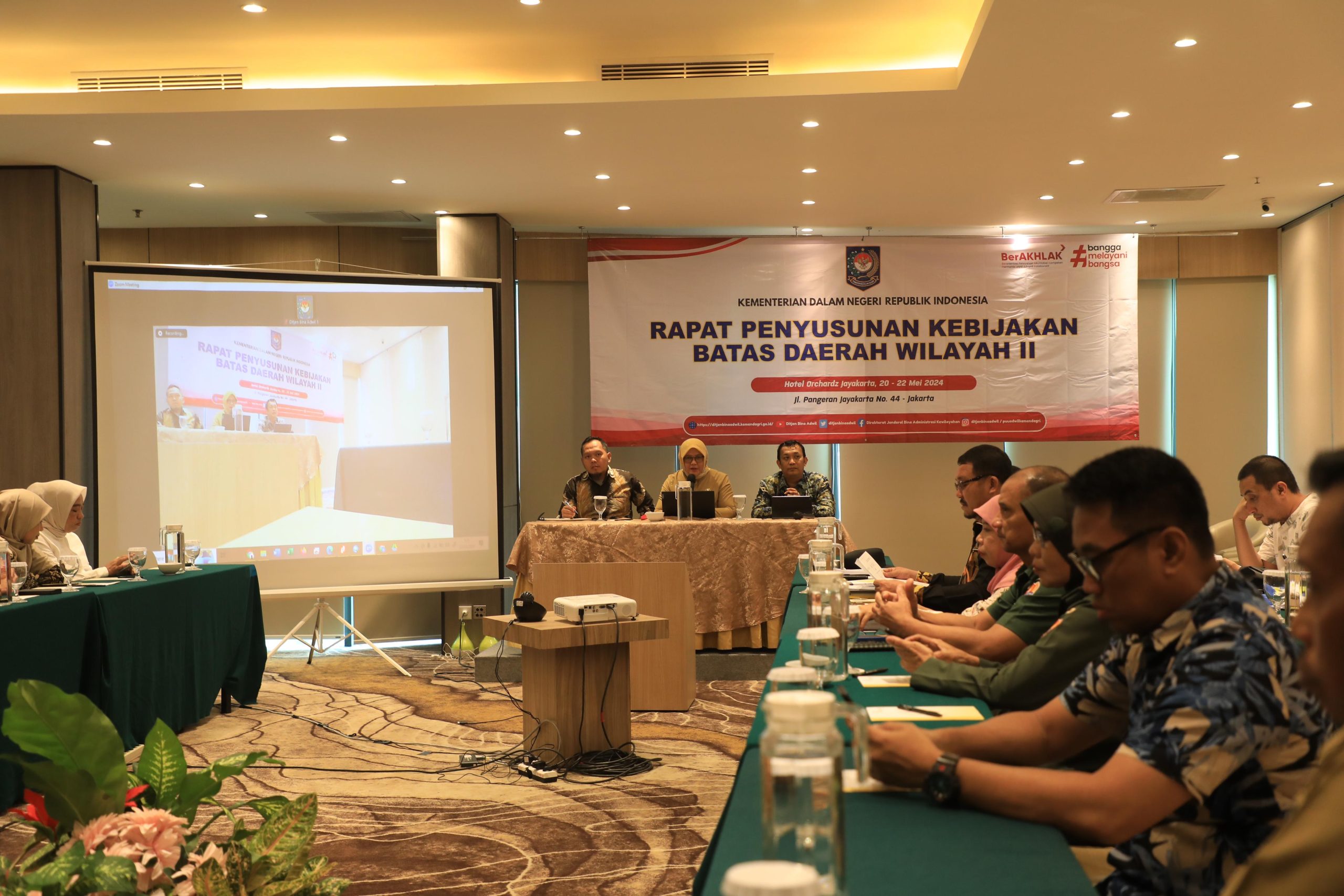 Ditjen Bina Adwil Gelar Pertemuan Penting Penyusunan Kebijakan Batas Daerah