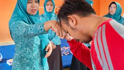 Pj Ketua TP PKK Safriati Safrizal Berbagi dan Panen Bersama di UPTD-PSBLH Desa Selinsing