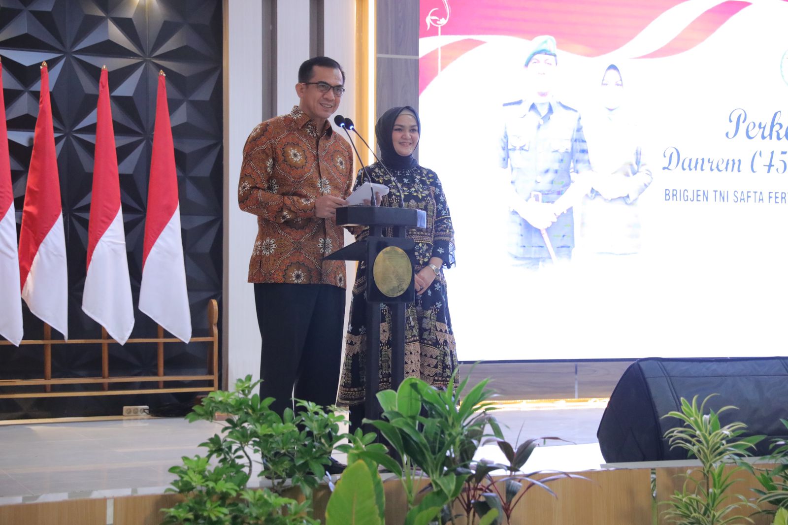 Pisah Sambut Danrem 045 Gaya, Pj Gubernur Safrizal Apresiasi dan Ajak Perkuat Sinergi