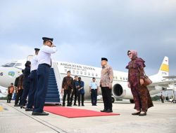 Pj Gubernur Safrizal Sambut Kedatangan Wapres Ma’ruf Amin, Buka Ijtima’ Ulama, Besok
