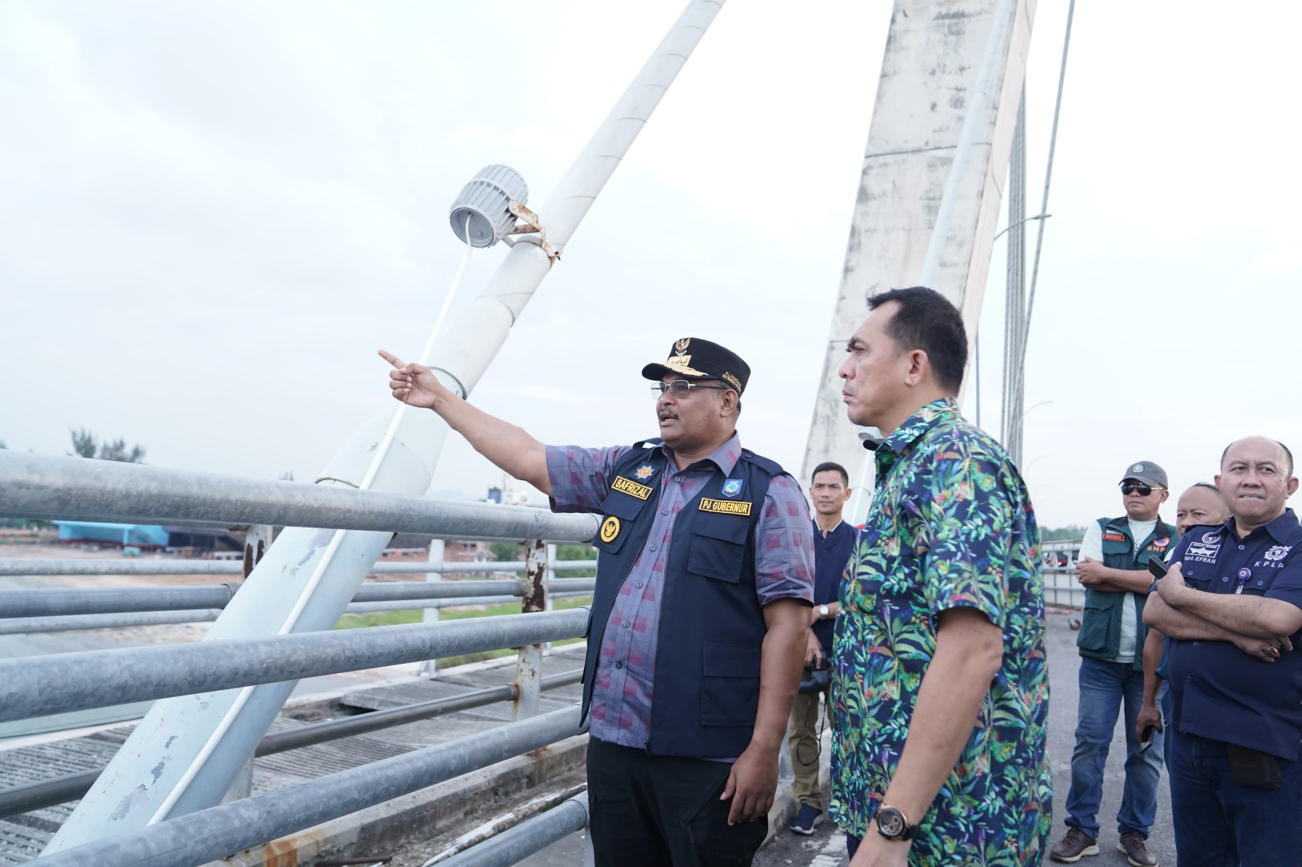 Pj Gubernur Safrizal ZA Sebut Kandasnya Kapal di Alur Pangkalbalam Teratasi