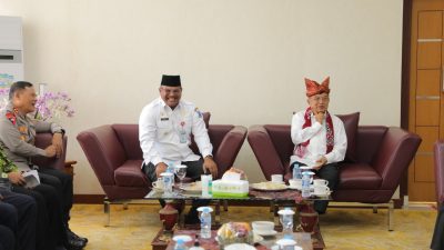 Pj Gubernur Sambut Baik Kedatangan Ketua Umum PMI Jusuf Kalla ke Kep. Babel