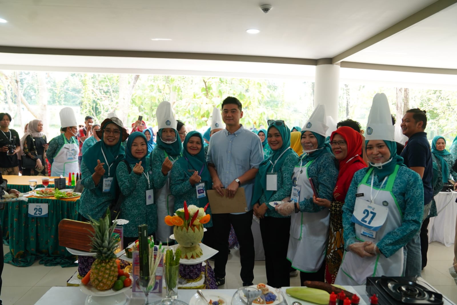 TP PKK Babel Sajikan Hidangan ini di Lomba Masak Puncak Peringatan HKG PKK ke-52