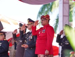 Penurunan Bendera Merah Putih Berlangsung Lancar dan Khidmat, Pj. Gubernur Safrizal Beri Apresiasi