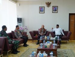 Pj Gubernur Babel Safrizal Jemput Kapolda Baru