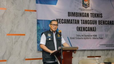 Camat Dilibatkan Aktif dalam Penanganan Bencana, Ditjen Bina Adwil Gelar Bimtek