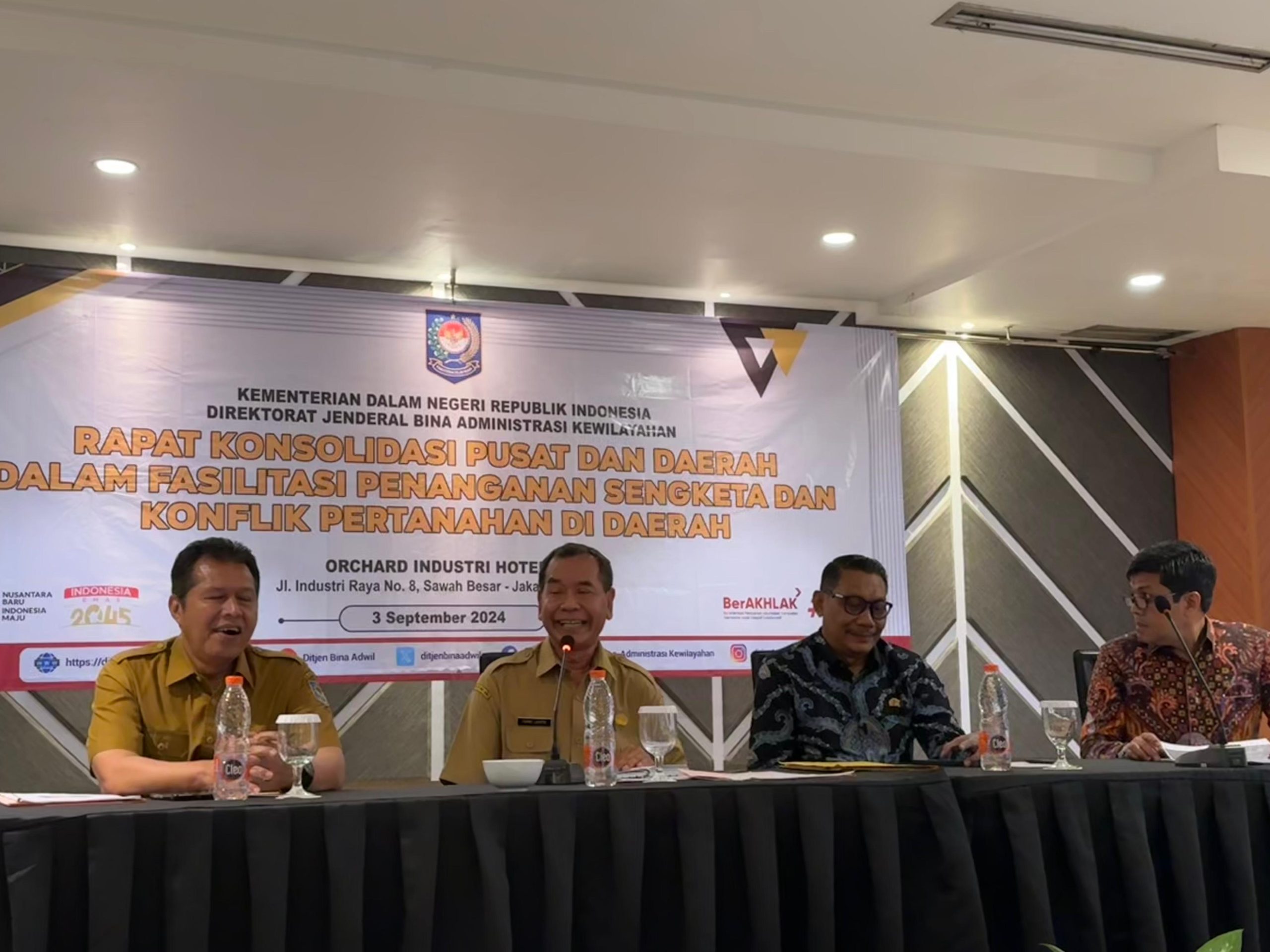 Ditjen Bina Adwil Tegaskan Urgensi Penataan Dinas Pertanahan untuk Mengatasi Konflik Tanah di Daerah