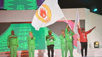 Pj Gubernur Safrizal Hadiri Penutupan PON XXI Aceh-Sumut di Stadion Utama Sumatera Utara