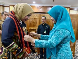 Pj Ketua TP PKK Aceh Sambut Kedatangan Ketua TP PKK Pusat