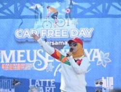 TP PKK Aceh dan Rumoh Pangan Kampanyekan Stop Boros Pangan di Car Free Day