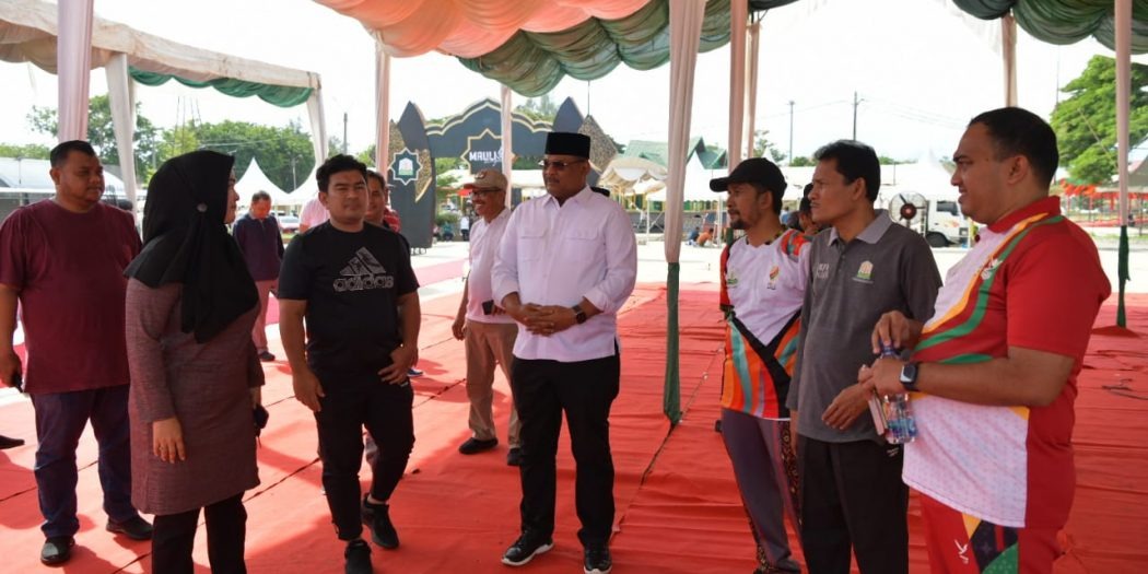 Pj Gubernur Pantau Persiapan Maulid Raya Pemerintah Aceh