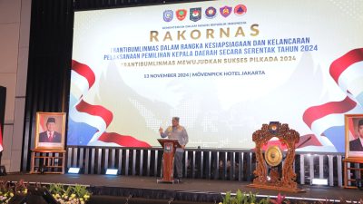 Sukses Gelar Rakornas Trantibumlinmas, Dirjen Bina Adwil Tekankan Kolaborasi