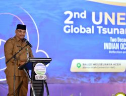 Pj Gubernur Safrizal Ajak Dunia Perkuat Peringatan Dini Tsunami dalam Simposium UNESCO