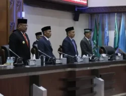 Dalam Rapat Paripurna DPRA, Pj Gubernur Safrizal Tegaskan Komitmen Penanganan Banjir Secara Komprehensif