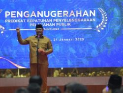 Pj Gubernur Safrizal Apresiasi Peningkatan Pelayanan Publik di Aceh dalam Penganugerahan Predikat Kepatuhan 2024
