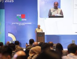 Wakili Mendagri, Dirjen Bina Adwil, Safrizal ZA Tegaskan Komitmen Iklim Indonesia di Forum CRIF 2025