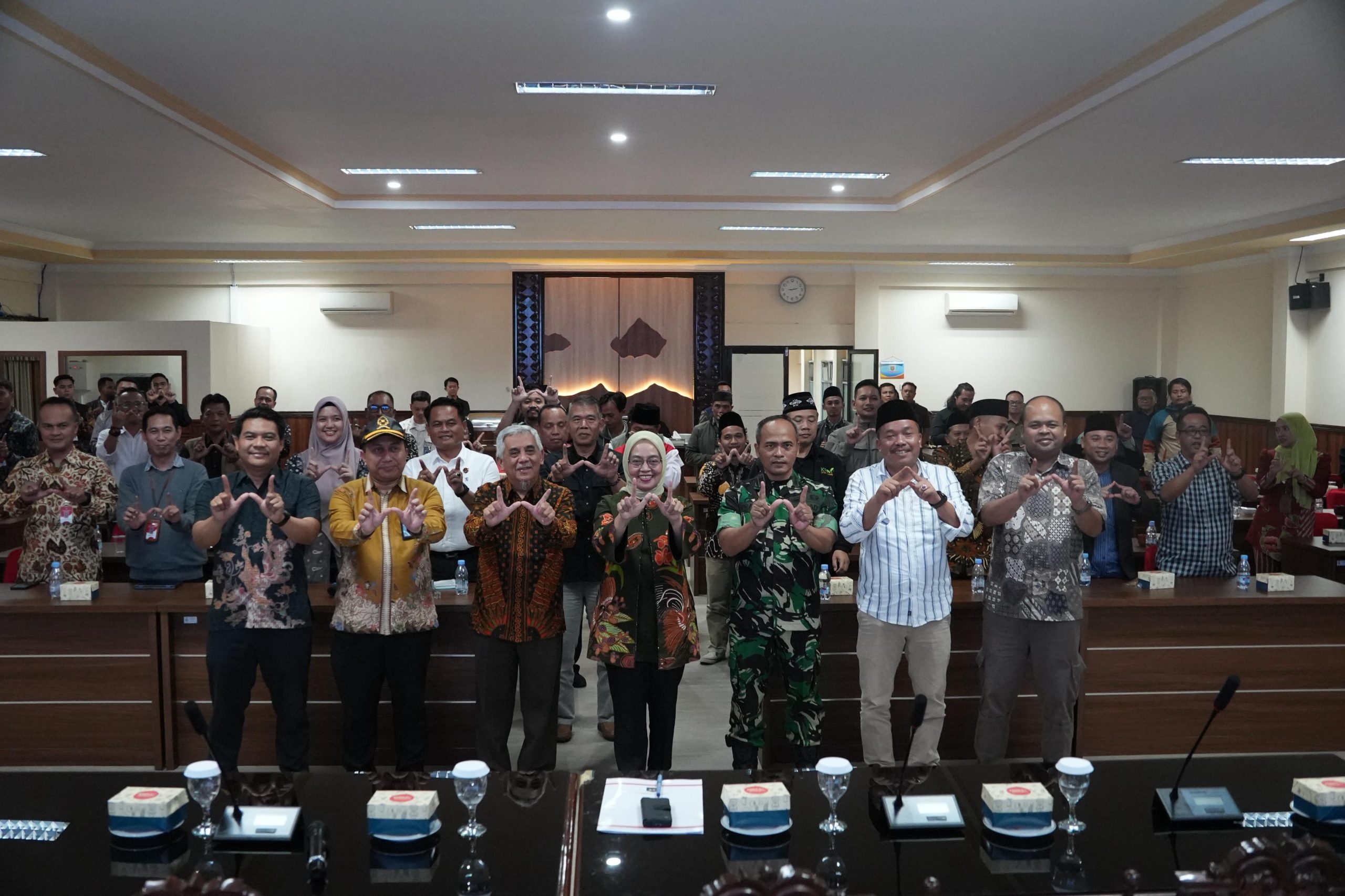 Sesarengan Njogo Wonosobo, Ditjen Bina Adwil Kemendagri Tekankan Pentingnya Kolaborasi Aparat dan Warga