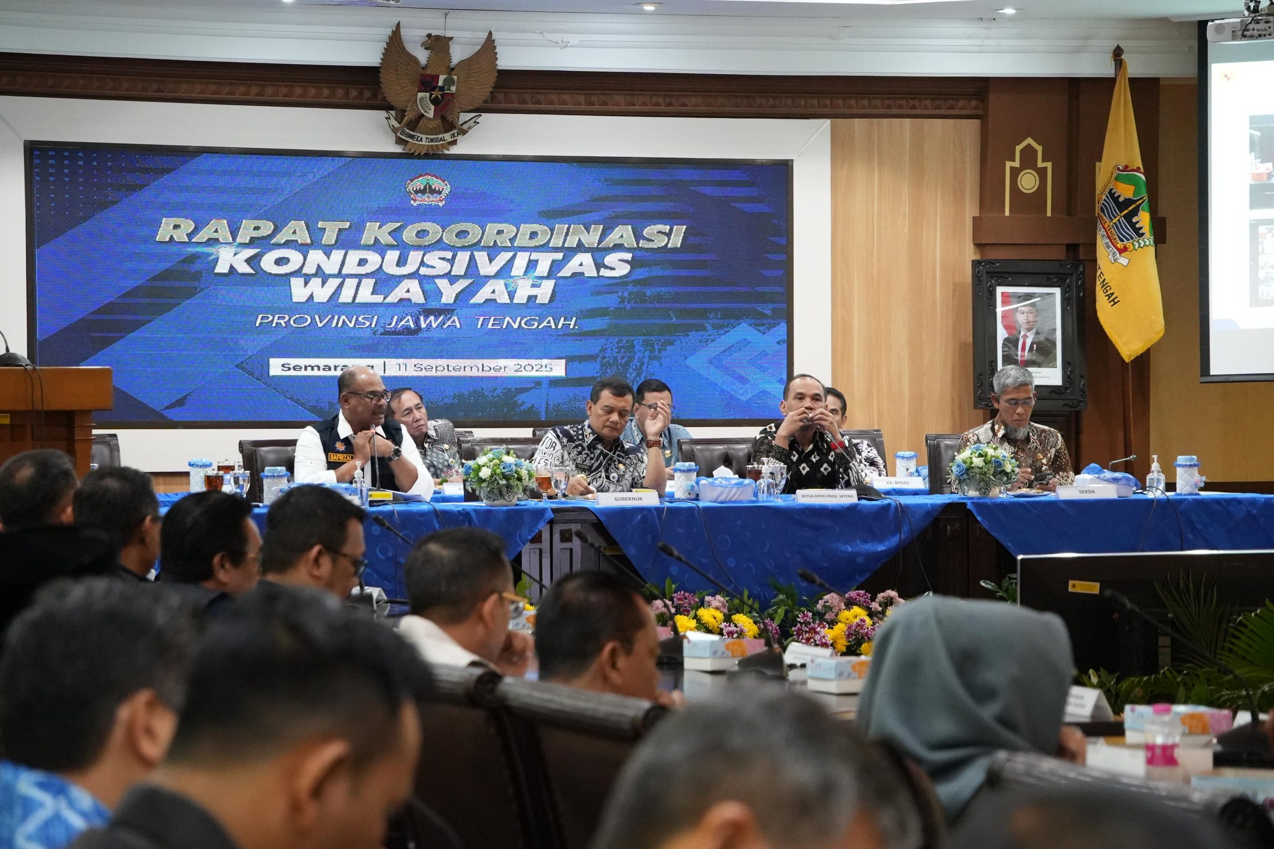 Pastikan Arahan Mendagri Berjalan, Dirjen Bina Adwil Sambangi Jawa Tengah