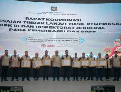 Ditjen Bina Adwil Dorong Penguatan Integritas melalui Rakor Penyelesaian TLHP Kemendagri-BNPP