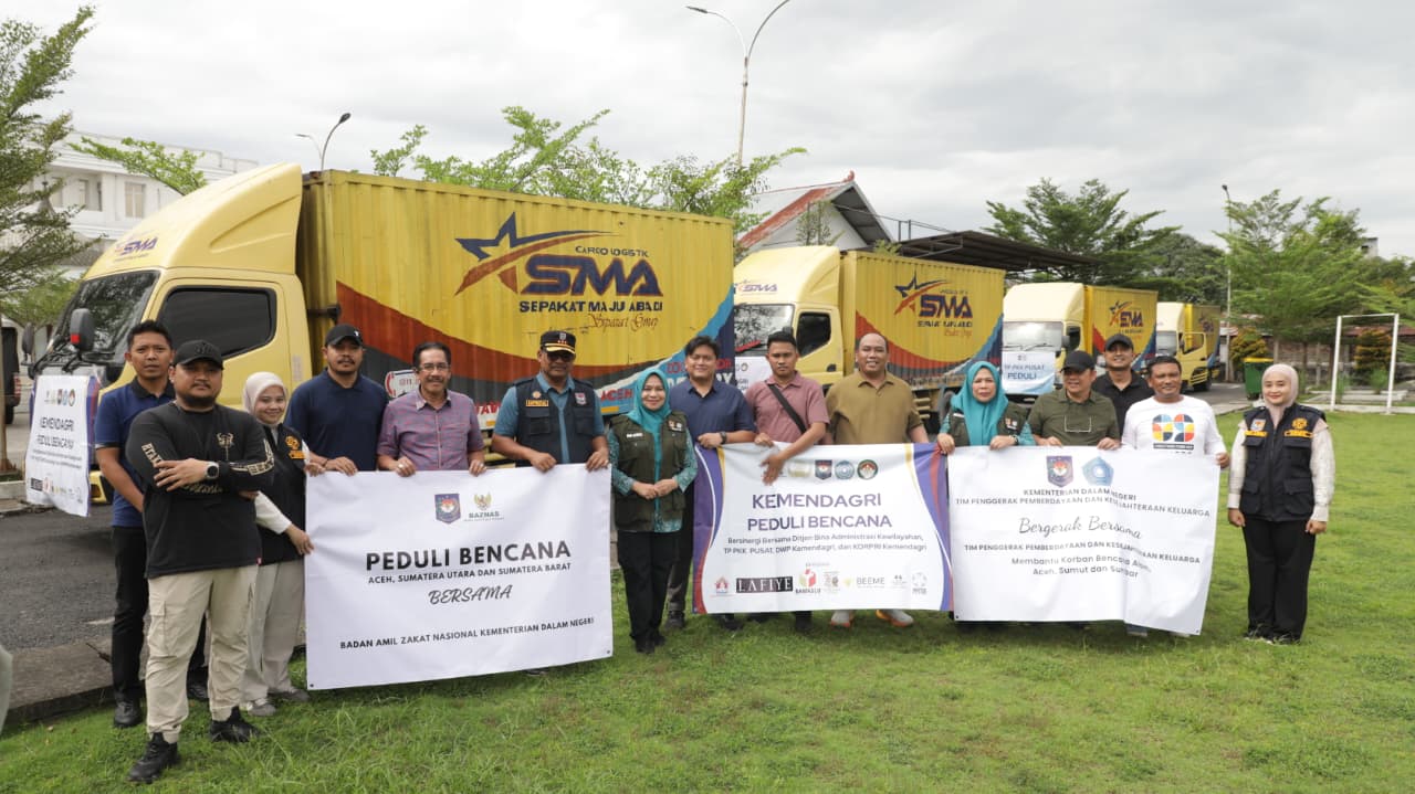 Kemendagri dan TP PKK Pusat Dukung Pemulihan Masyarakat Terdampak Bencana Aceh