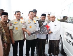 Kaposwil PRR Aceh Dampingi Ketua Satgas di Forum APEKSI dan Penyerahan Bantuan Masjid Raya