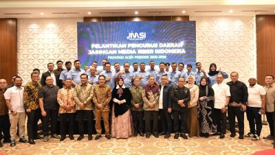 Safrizal ZA Dianugerahi Garda Kemanusiaan JMSI Aceh