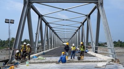 Hari Ini Jembatan Teupin Mane Dibuka untuk Fungsional Jalan