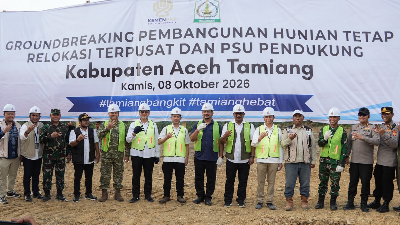Safrizal: Huntap Aceh Tamiang Harus Cepat Dibangun, dengan tetap menjaga Kualitas